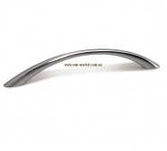 Ручка мебельная DECORIS-U-003-96-G6-1 G сатиновый никель GAMET (02008)