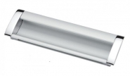 Ручка мебельная GOMME BOY KULP 14.202 L= 224 мм хром-матовый хром (00218)